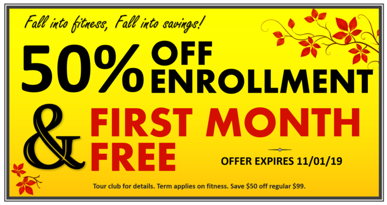FallSavings Fall Fitness Savings
